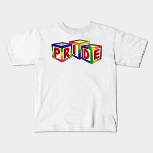 ABDL - Pride Blocks Kids T-Shirt